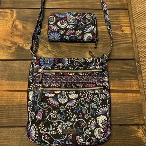 Vera Bradley crossbody and wallet